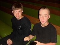 Hayden and Jesse (with Mohawk)